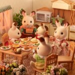 Famiglia Coniglio Cioccolato - Sylvanian Families