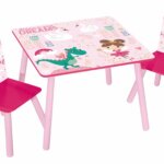 Tavolo + 2 Sedie in Legno Bimba - La Giraffa