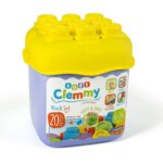 Secchiello Clemmy 20 Mattoncini - Clementoni