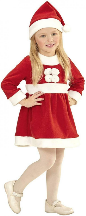 Abito Miss Santa 80cm - Widmann