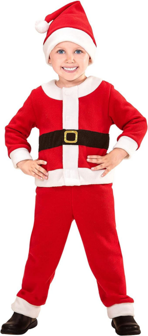Abito Babbo Natale 98 cm - Widmann