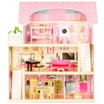 Casa Legno Bambole Rosa - ITN La Giraffa
