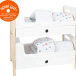 Letto a Soppalco Little Button - Legler