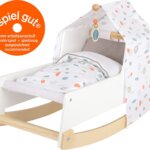 Culla per Bambole Little Button - Legler