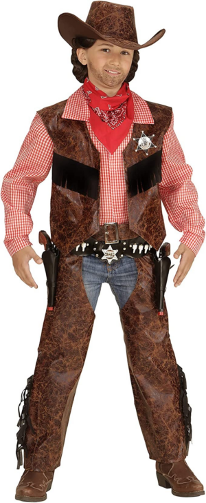 Abito Cowboy 116 cm 4/5 anni - Widmann