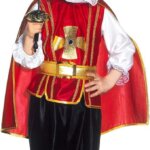 Abito Moschettiere 116 cm 4/5 anni - Widmann