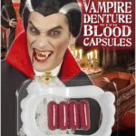 Dentiera Vampiro con 4 Canini - Widmann