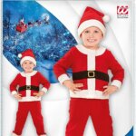 Abito Babbo Natale 110 cm 3/4 anni - Widmann