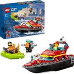 60373 Barca di Soccorso Antincendio - Lego