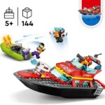 60373 Barca di Soccorso Antincendio - Lego