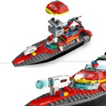 60373 Barca di Soccorso Antincendio - Lego