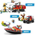 60373 Barca di Soccorso Antincendio - Lego