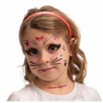 Decorazioni Adesive Viso Gattina - Carnival Toys