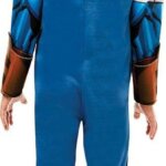 Abito Capitan America Deluxe Bambino Tg.M 5/6 anni - Rubie' s