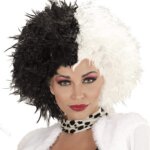 Parrucca Black & White - Widmann