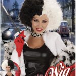 Parrucca Black & White - Widmann