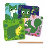 Scratch Cards Country Creatures - Djeco