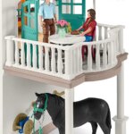 Stalla Grande con Casa e Cavalli - Schleich