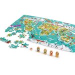 Puzzle Mappa del Mondo 2 in 1 - Hape