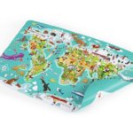 Puzzle Mappa del Mondo 2 in 1 - Hape