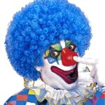 Parrucca Clown Riccia - Widmann