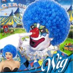 Parrucca Clown Riccia - Widmann