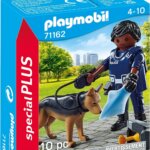 71162 Agente con Cane Poliziotto - Playmobil