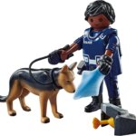 71162 Agente con Cane Poliziotto - Playmobil