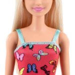 Barbie Abito Rosa Farfalle - Mattel