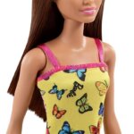 Barbie Abito Giallo Farfalle - Mattel