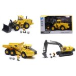 Mezzi da Lavoro Volvo 1:32 com Suono Mod. Ass. - NewRay