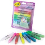 8 Colle Glitter Lavabili Colori Pastello - Crayola
