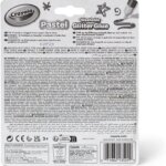 8 Colle Glitter Lavabili Colori Pastello - Crayola