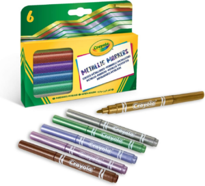 6 Pennarelli Metallizzati - Crayola