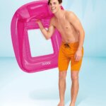 Poltrona Trasparente con Rete 56802 - Intex