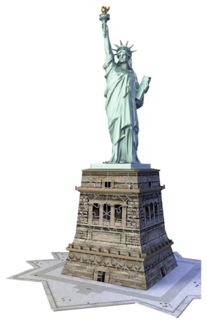 216 pz Statua Della Liberta' 3D - Ravensburger
