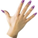 Set Unghie Metallizzate 15 Pz 5 Colori Ass. - Widmann