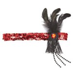 Fascia In Paillettes Rosso - Widmann