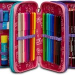 Astuccio 3 Zip Sj Gang Ever Switie Girl - Seven