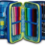 Astuccio 3 Zip Fluo Belts Boy - Seven