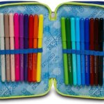 Astuccio 3 Zip Fluo Belts Boy - Seven