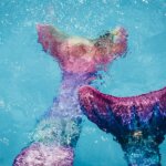 Coda Sirena Rainbow Tg 2XS - Kuaki Mermaids