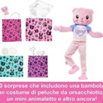 Barbie Cutie Reveal Pigiama Orso - Mattel