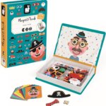 MAgnetic Book Crazy Faces Ragazzo - Janod