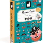 MAgnetic Book Crazy Faces Ragazzo - Janod