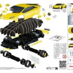 Lamborghini Huracan Evo Gialla 3D - Ravensburger