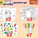 Set Attività Pops Dinosauri - Crayola