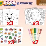Set Attività Pops Natura Selvaggia - Crayola