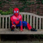 Abito Spiderman Luxe Tg M 5/6 anni - Rubie' s