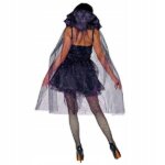 Mantello Tulle Glitter Gotico - Widmann
